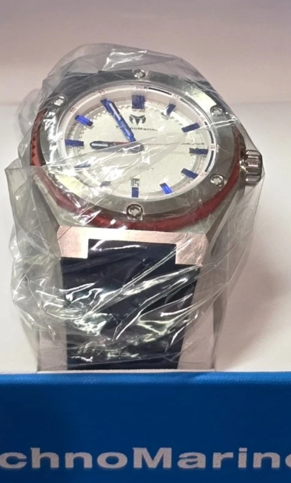TechnoMarine Coral Legacy Men’s Watch – 45mm, Blue (TM-416091)