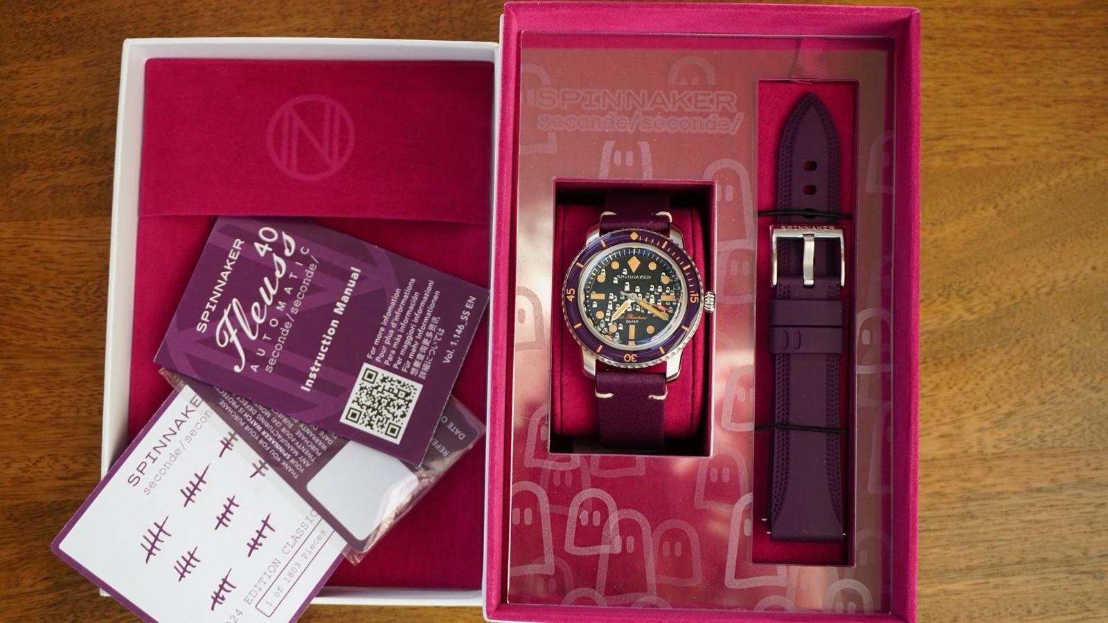 Spinnaker x Seconde/Seconde Fleuss 40 “Fifty Phantoms” Limited Edition watch