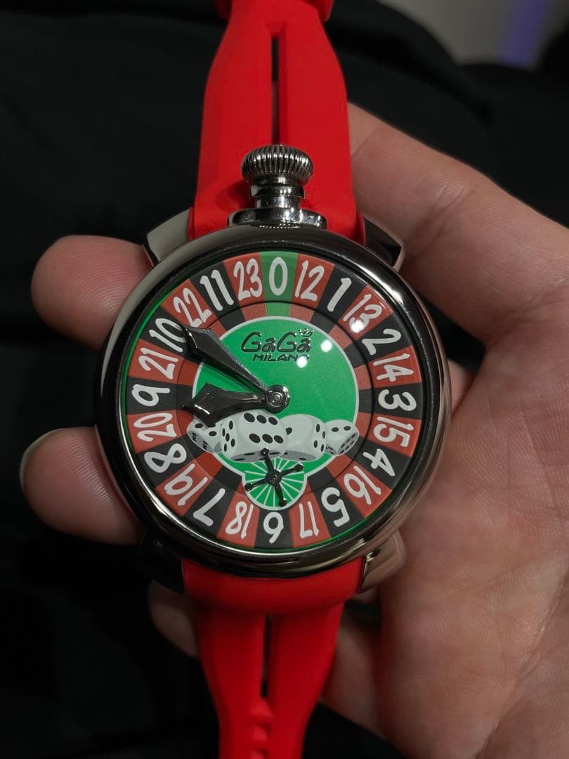 GaGa MILANO Manuale 48mm Las Vegas 5010.LV.01S Used