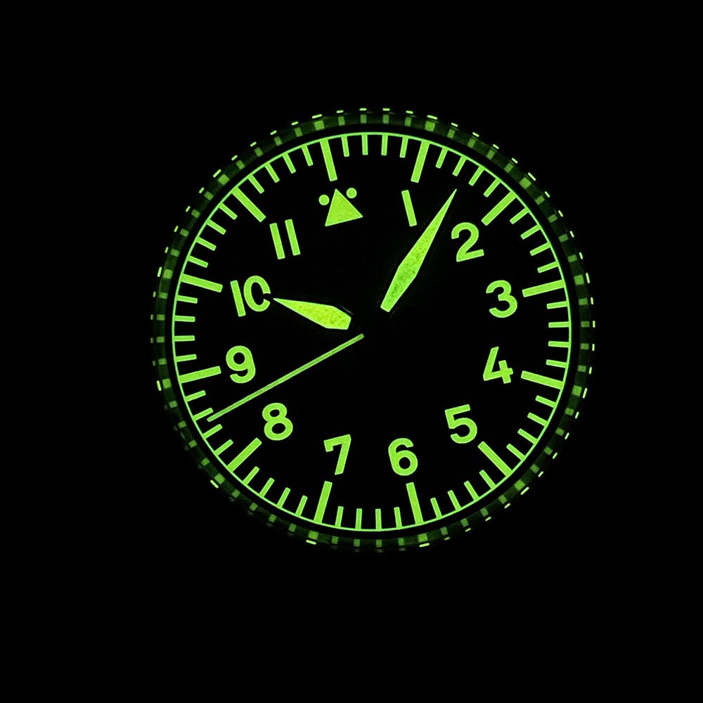 STEELDIVE SD1928A Mens Pilot 39mm 200M Automatic Dive Watch NH35 Sapphire Steel