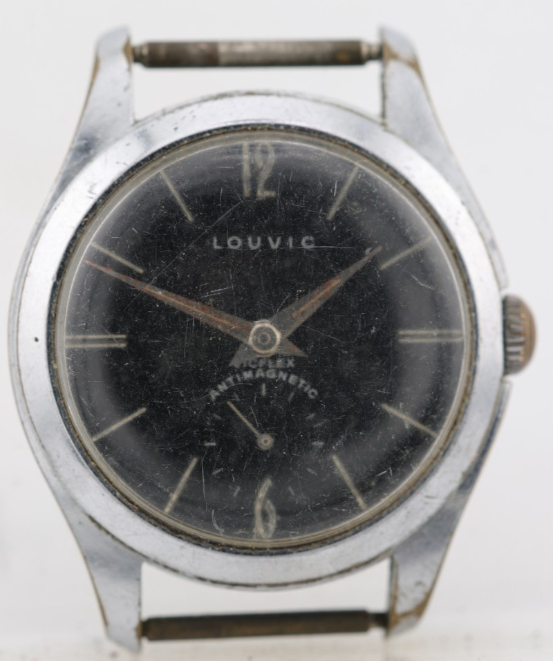 LOUVIC 7j SWISS WRIST WATCH cal. AS 1002 984, 32mm 15mm LUG, RUNS (OE)