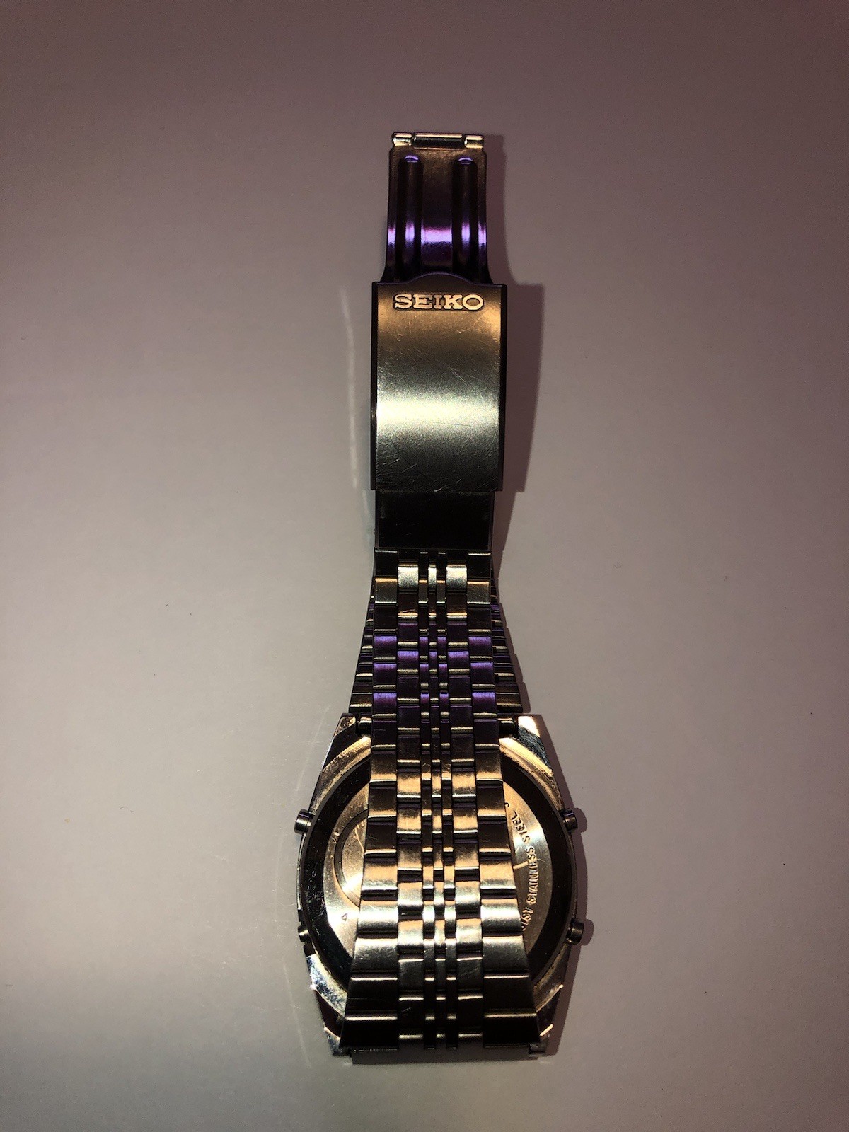 CLEAN Vintage Seiko A239-5000 World Time Alarm Digital Japan – Working