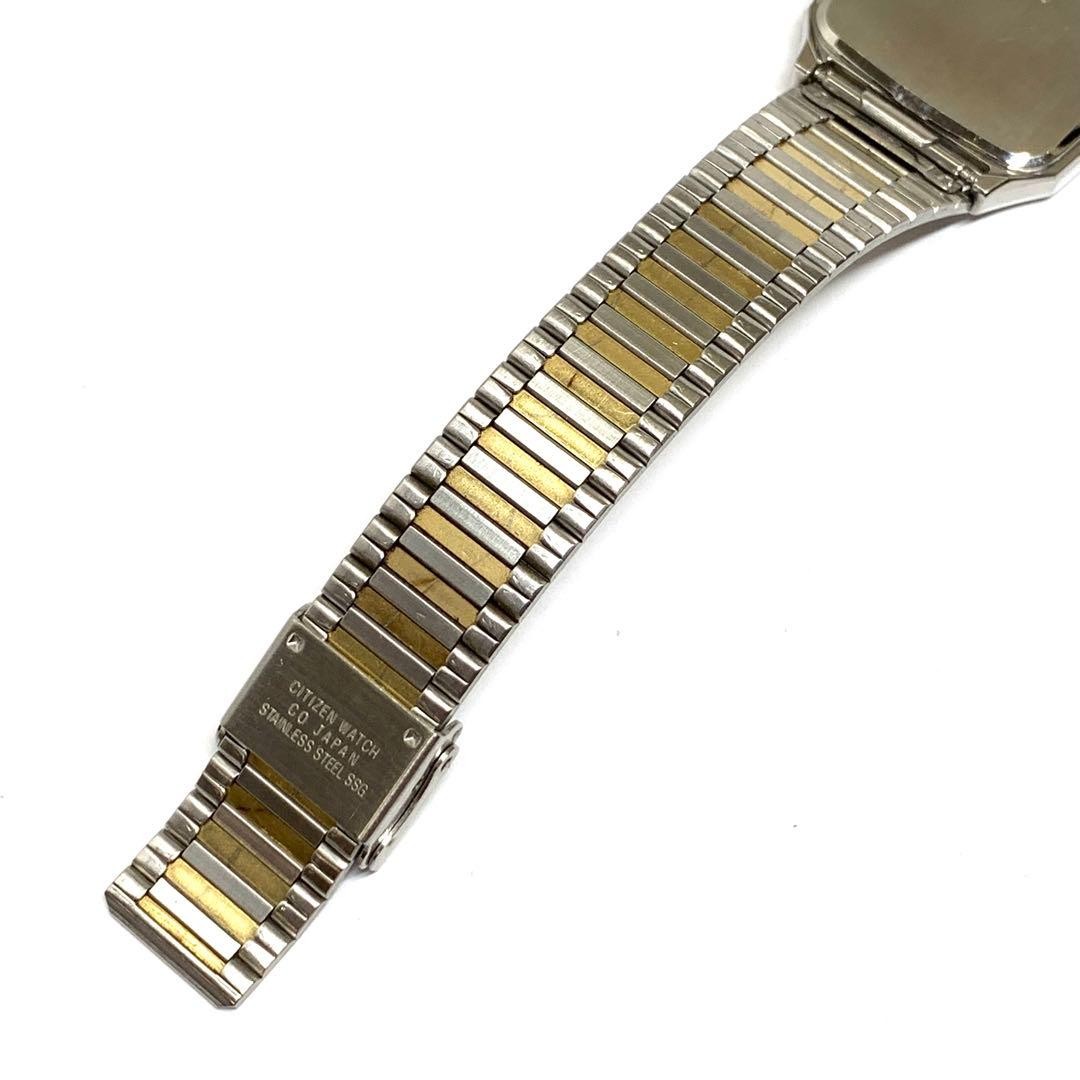 R7-3247 CITIZEN 8930 Quartz Watch, Black Stainless Steel