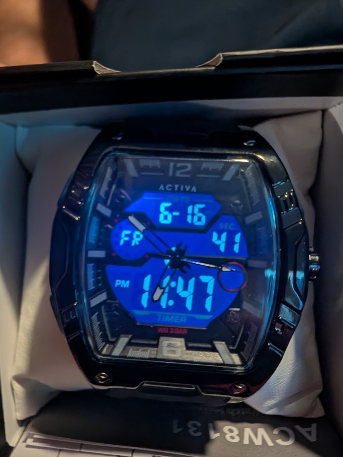 Activia Digital Mens Watch Open To Offers Brand New