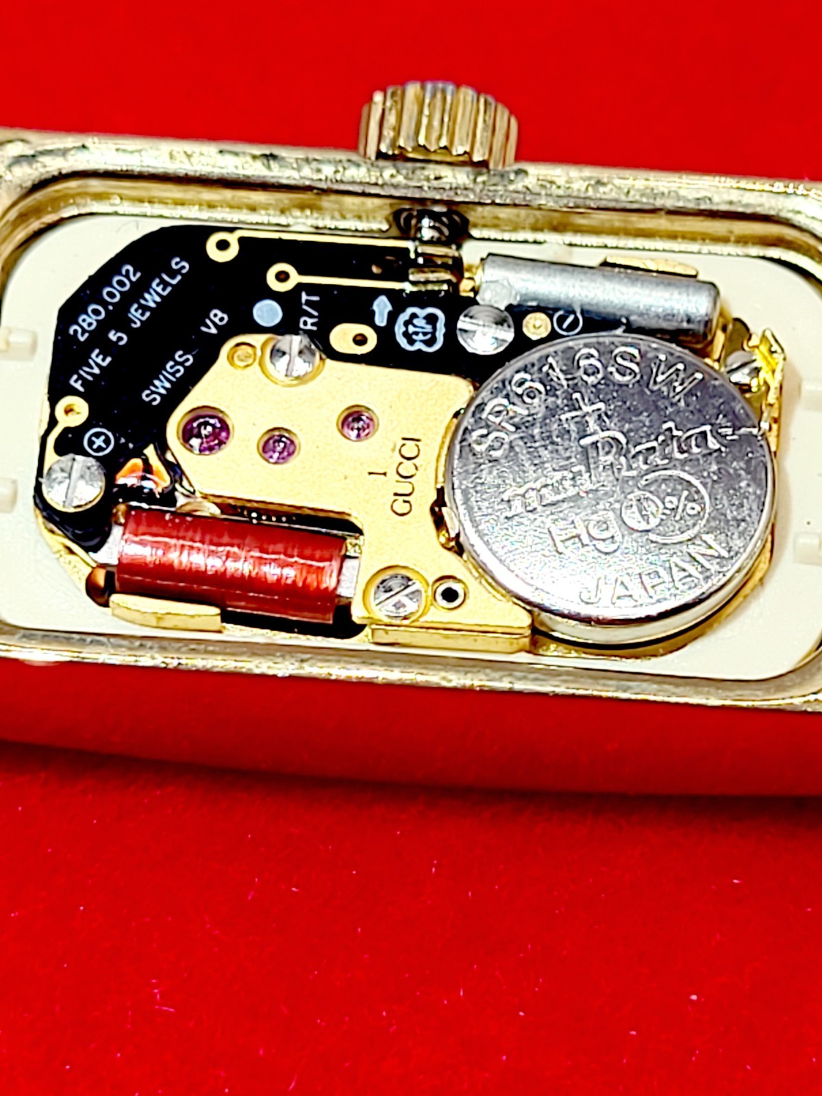 Swiss [WORKS] GUCCI Tank S.Steel Quartz Watch Bracelet