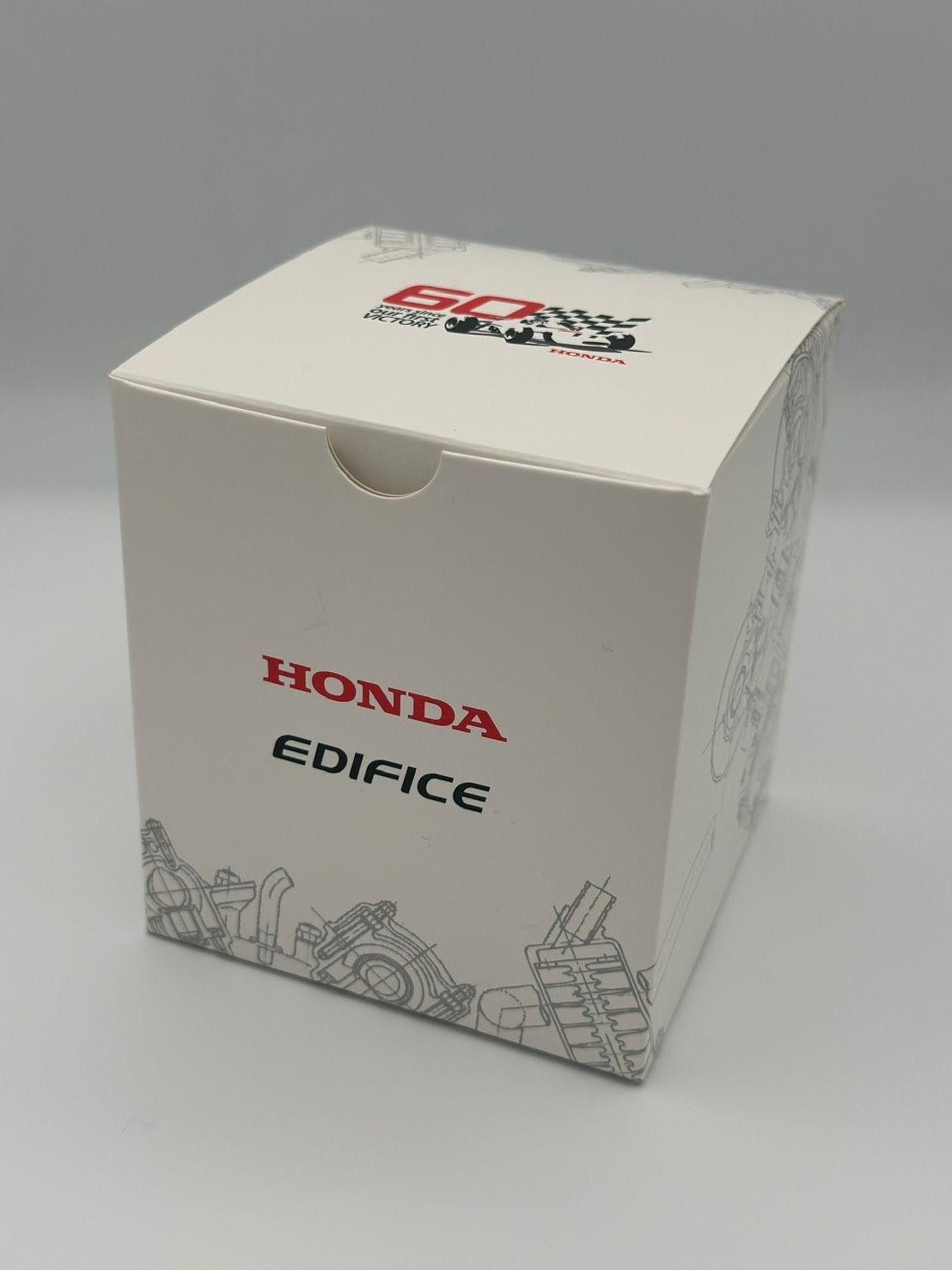 Casio Edifice × Honda Watch 60th Limited Model ECB-2300HR-1AJR White w/Box New