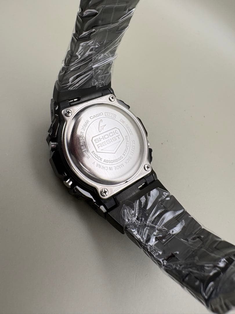 New battery included. CASIO G-SHOCK DW-5600E Camouflage Full Metal