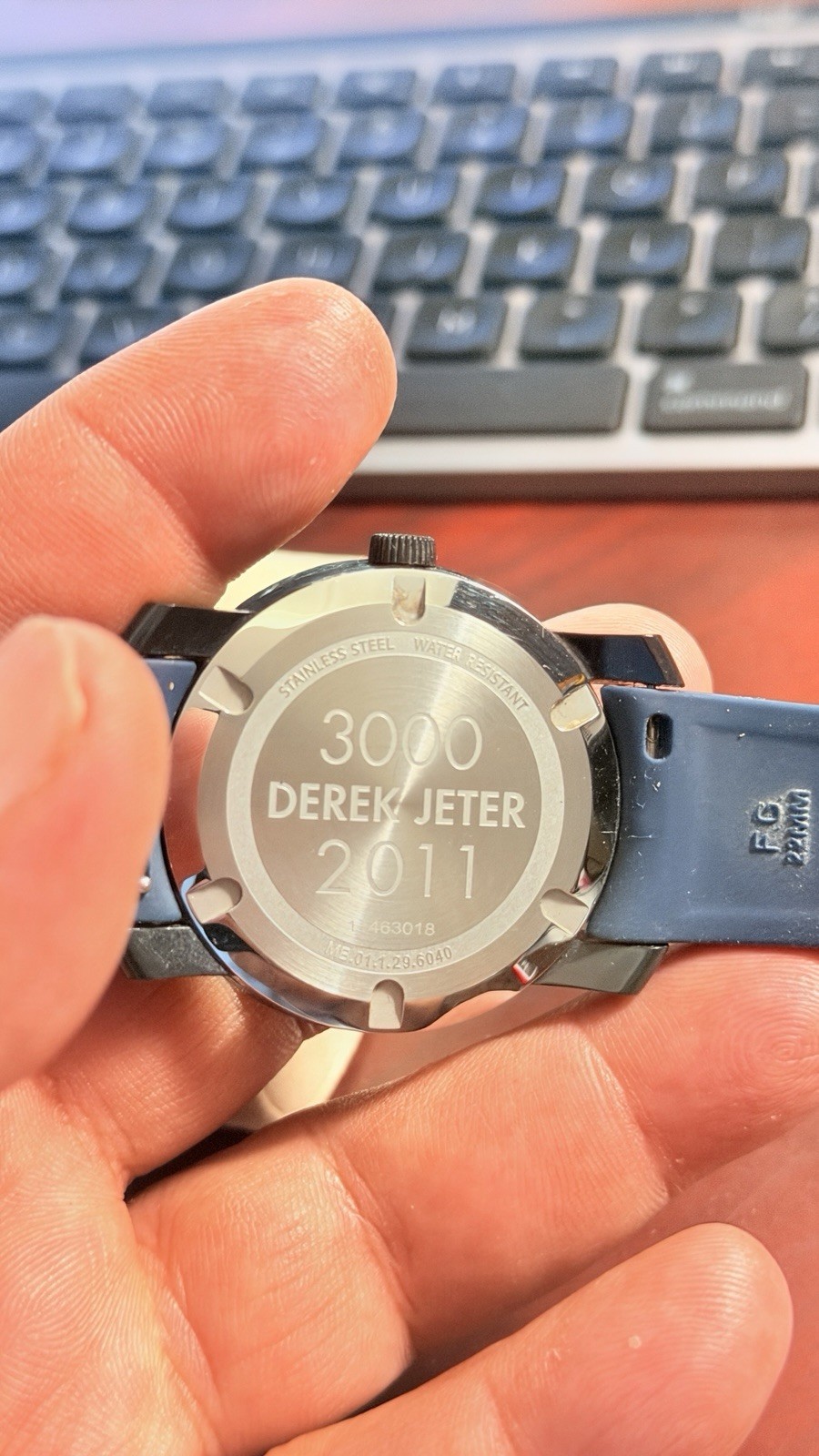 Rare Movado Bold Derek Jeter 3000 Hit limited Edition Watch 2011. Only 300 Made