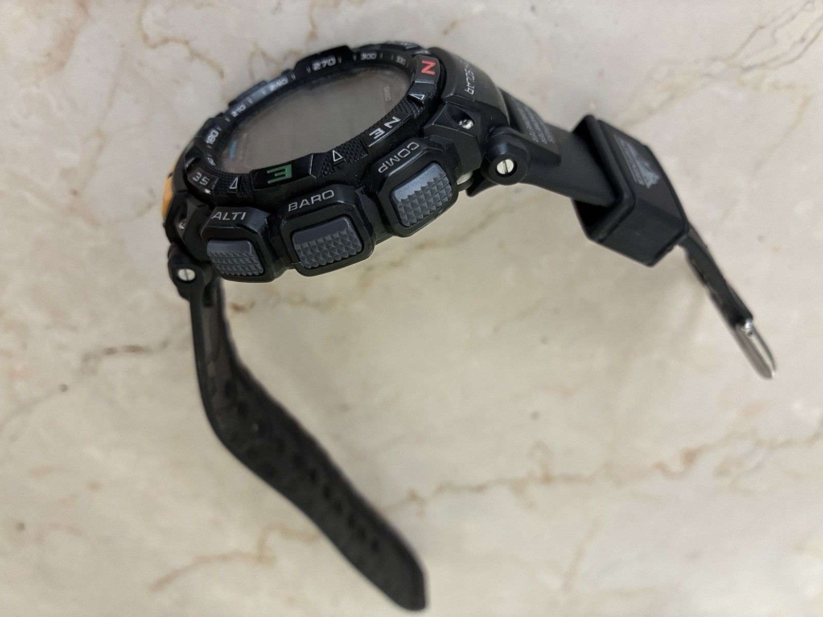 Casio Pathfinder 3246 PAG-240 Mens Watch 48mm Tough Solar Altimeter Compass