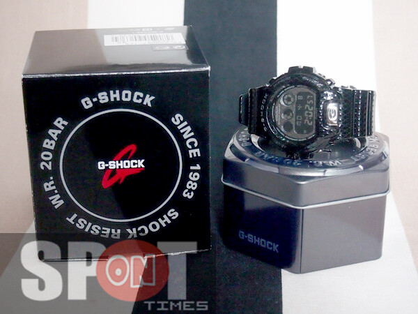 Casio G-Shock 3D Paint Diamond Pattern Crosshatch Men’s Watch DW-6900DS-1