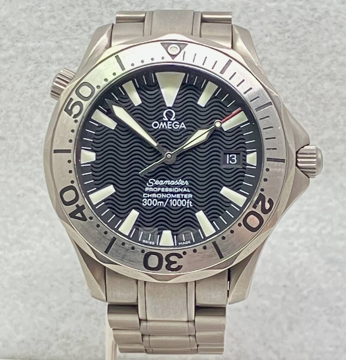 OMEGA Seamaster Diver 300M 2231.50 Titanium Black Dial Auto 41mm