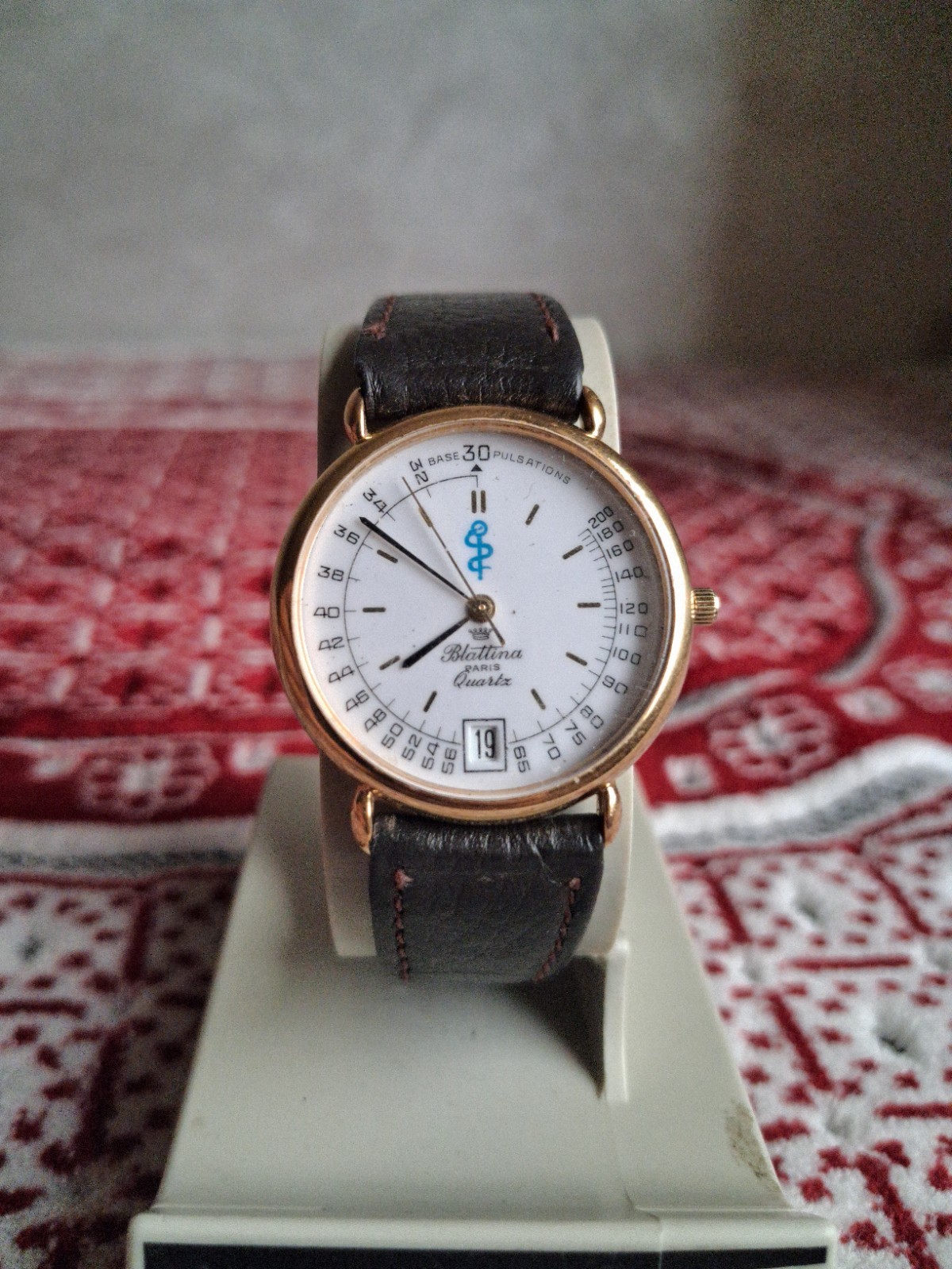 Blattina Paris Quartz Watch Healthcare Professionals Swiss Made 32mm Working