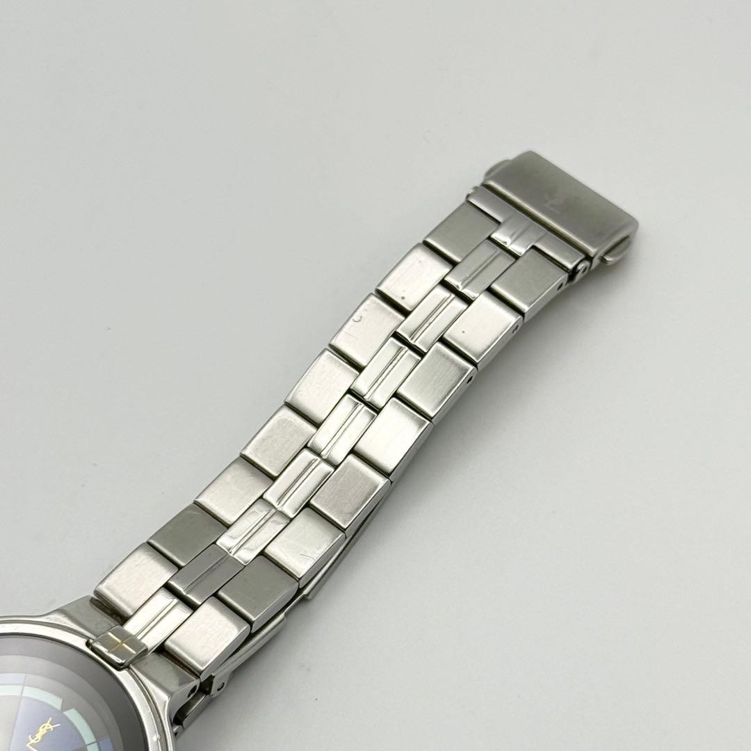 Excellent condition New battery Saint Laurent Quartz Round Watch Unisex Business