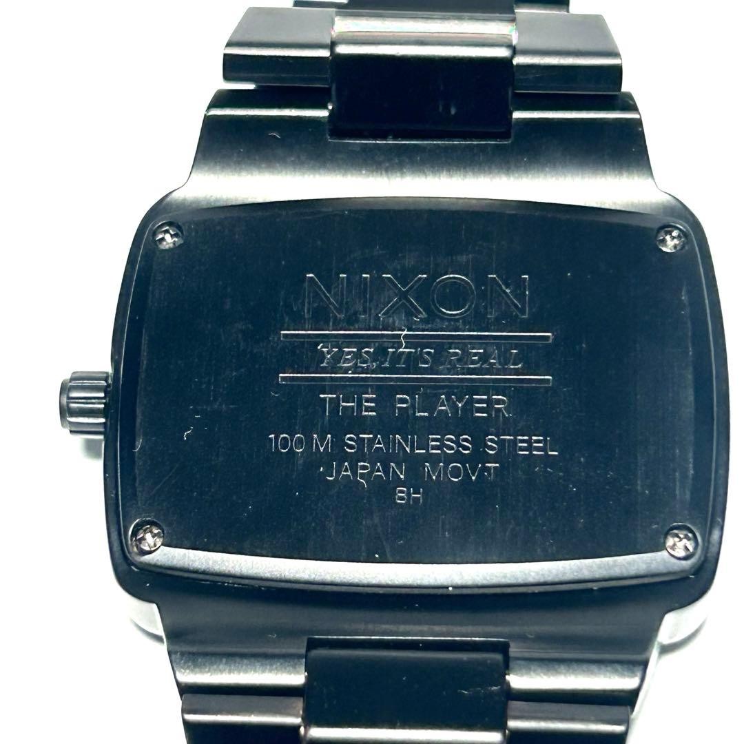 NIXON THE PLAYER Working item Black/Black Battery replaced