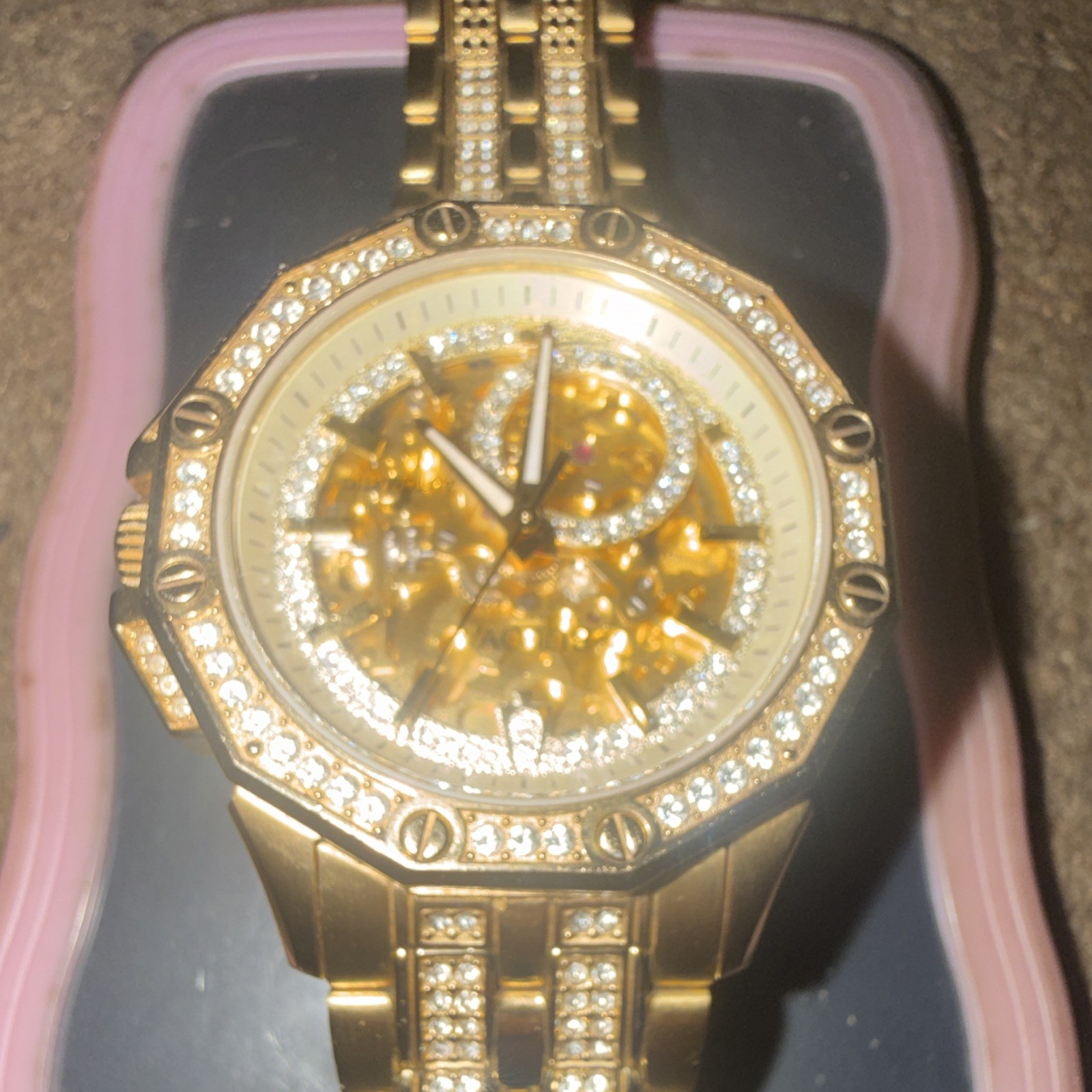 Mens Gold Octava Bulova Watch