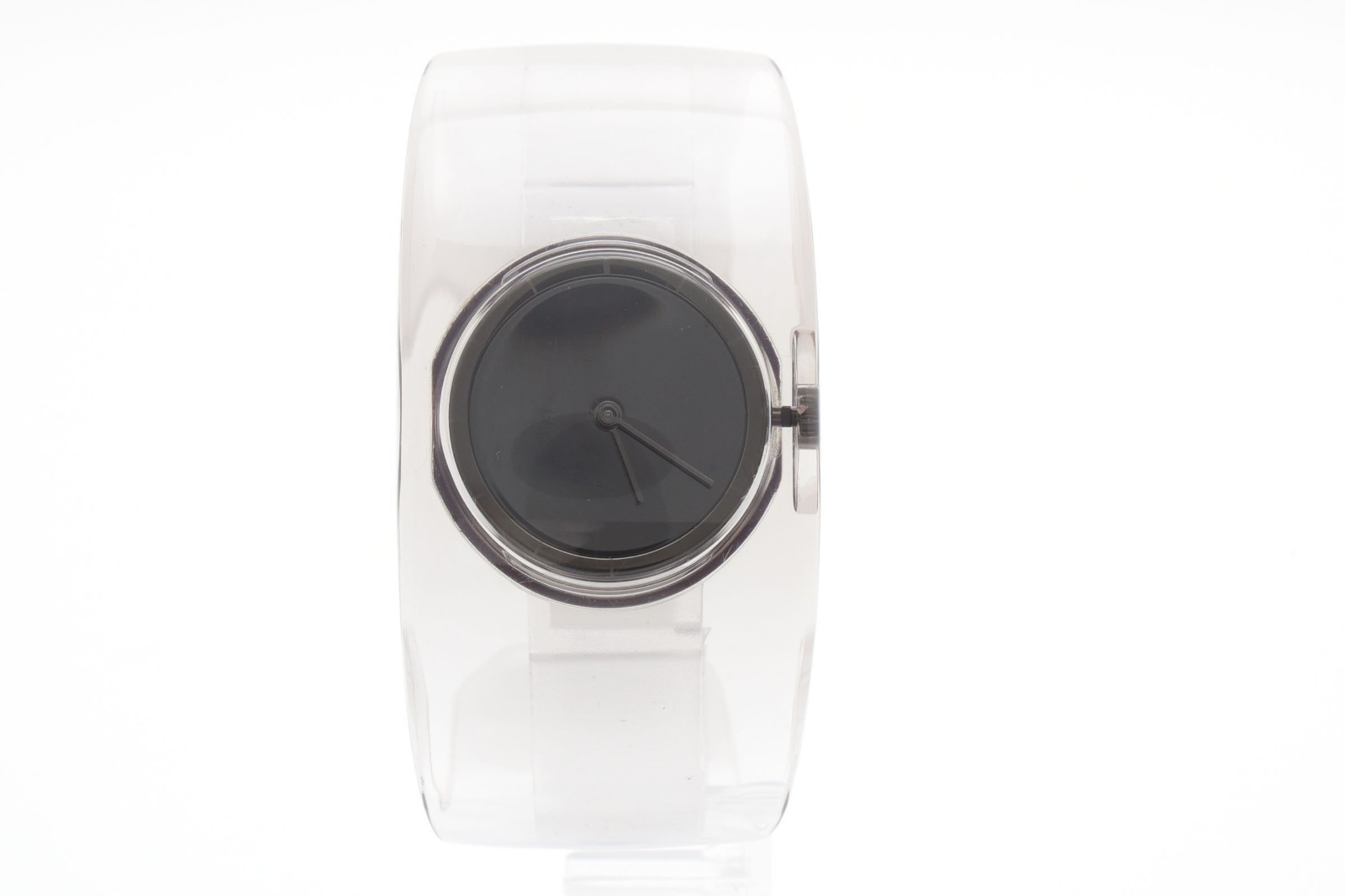 ISSEY MIYAKE VJ20-0100 Clear Bangle Quartz Women’s [Exc +5] Watch From JAPAN