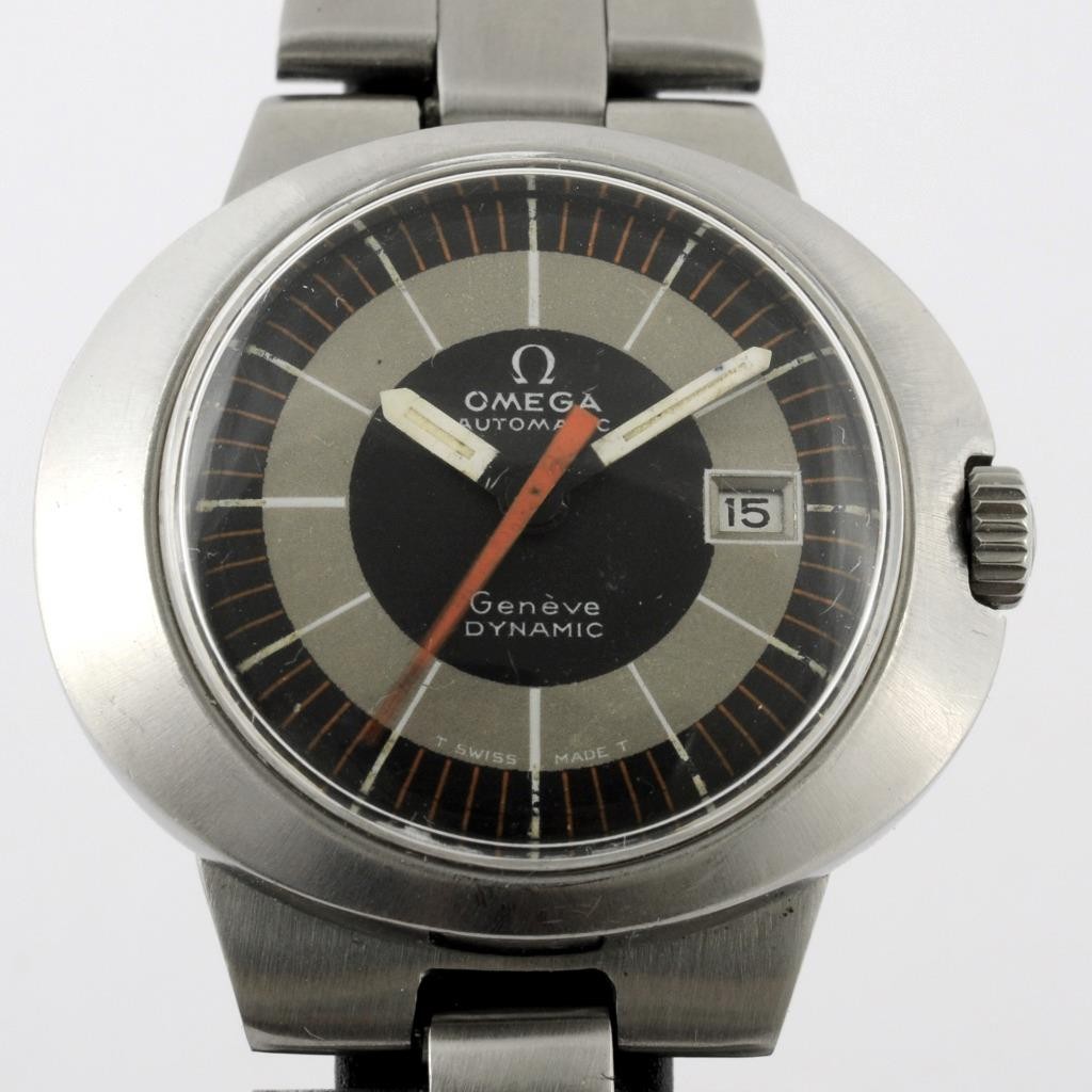 SHIP & TARIFF FREE SERVICED LADIES OMEGA GENEVE DYNAMIC AUTOMATIC DATE BRACELET
