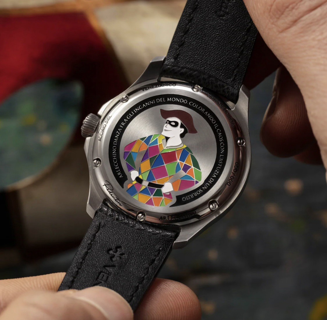 Venezianico Redentore Arlecchino – Limited Edition BRAND NEW WITH BOX .