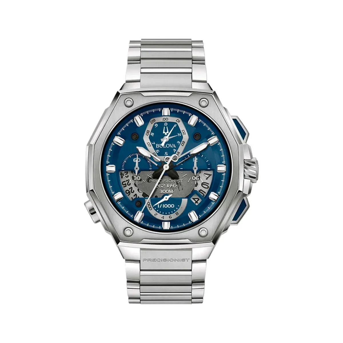 Bulova Men’s Precisionist Chronograph Quartz Watch – 96B349 NEW
