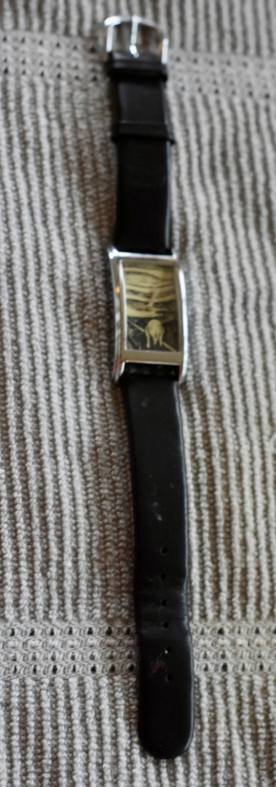 Vintage ACME Studio EDVARD MUNCH “The Scream” or “The Cry” Quartz Wrist Watch