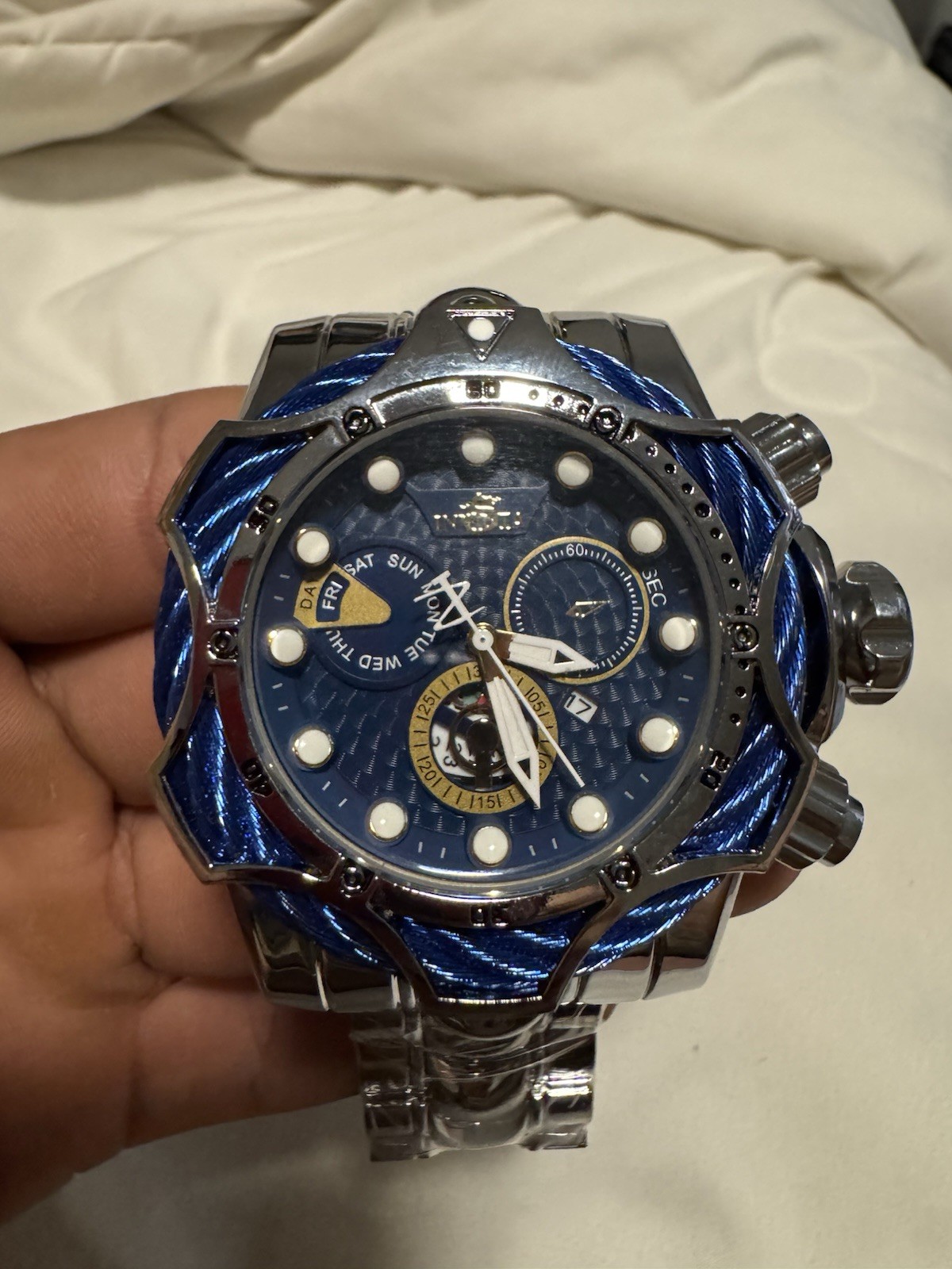 Invicta Bolt Men’s Quartz Analog Watch imitation 55mm