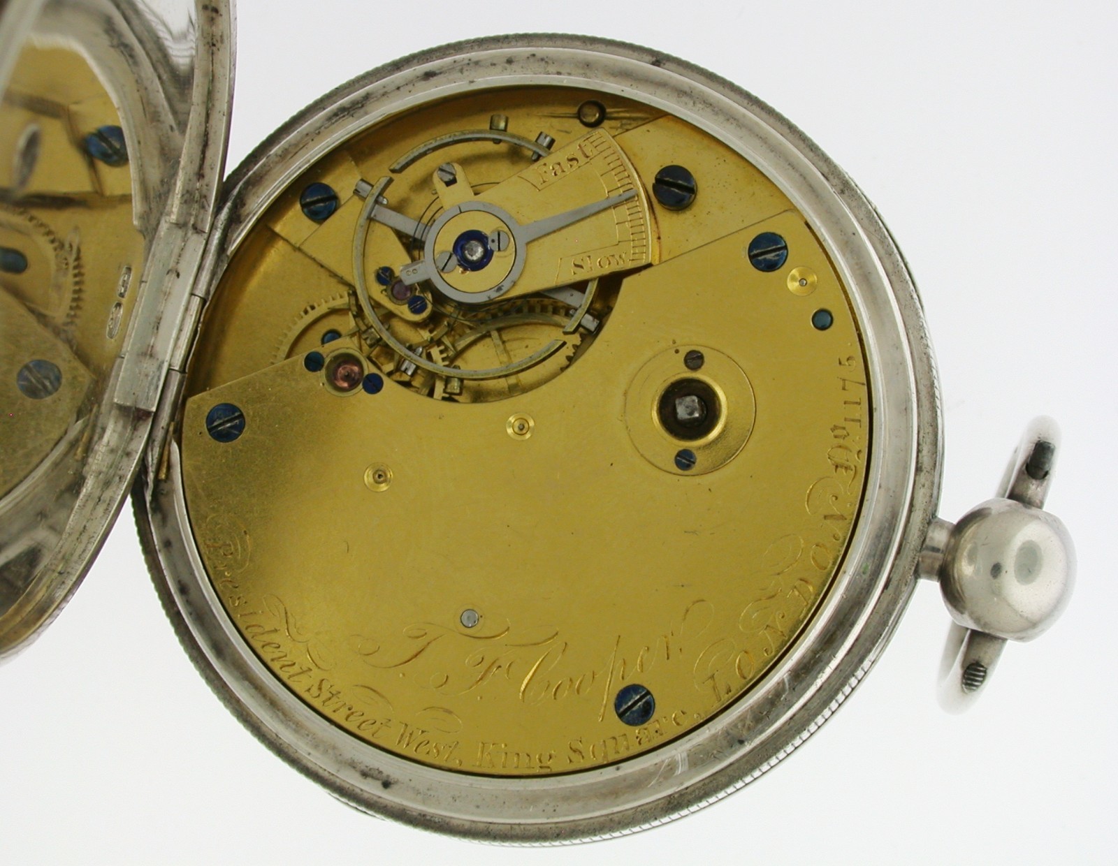 Pocket Watch Rare Silver Duplex Escapement English Hallmark 1828
