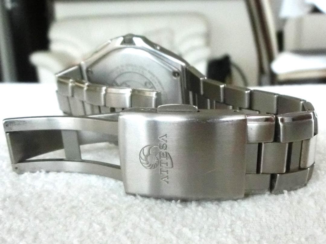 CITIZEN ATTESA ATD53-2792 Eco-Drive Radio Titanium 38mm
