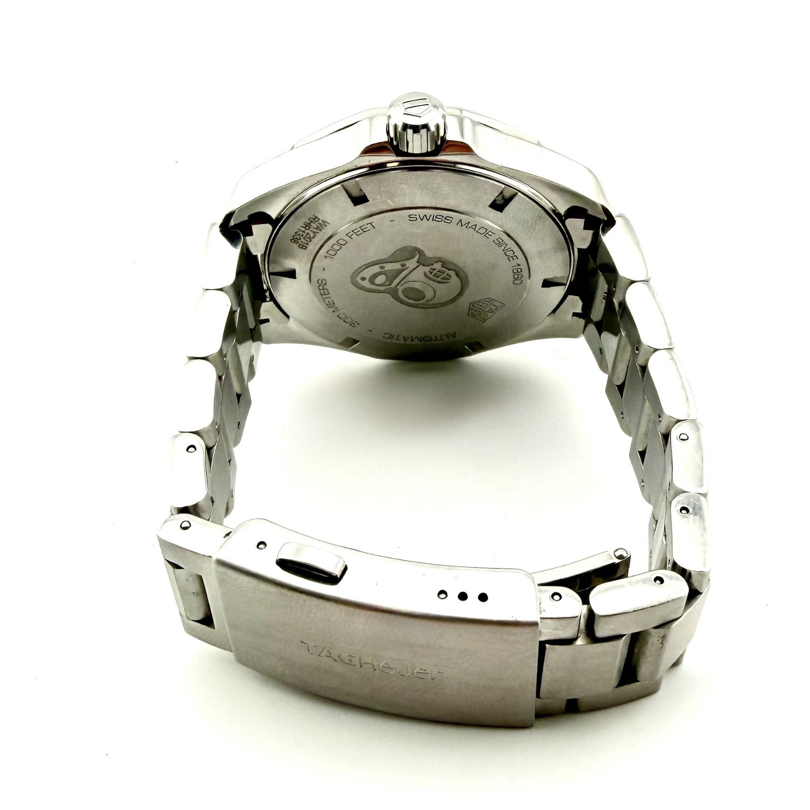 TAG HEUER AQUARACER CALILBRE 5 AUTOMATIC 43MM BLUE CERAMIC BEZEL REF: WAY201B
