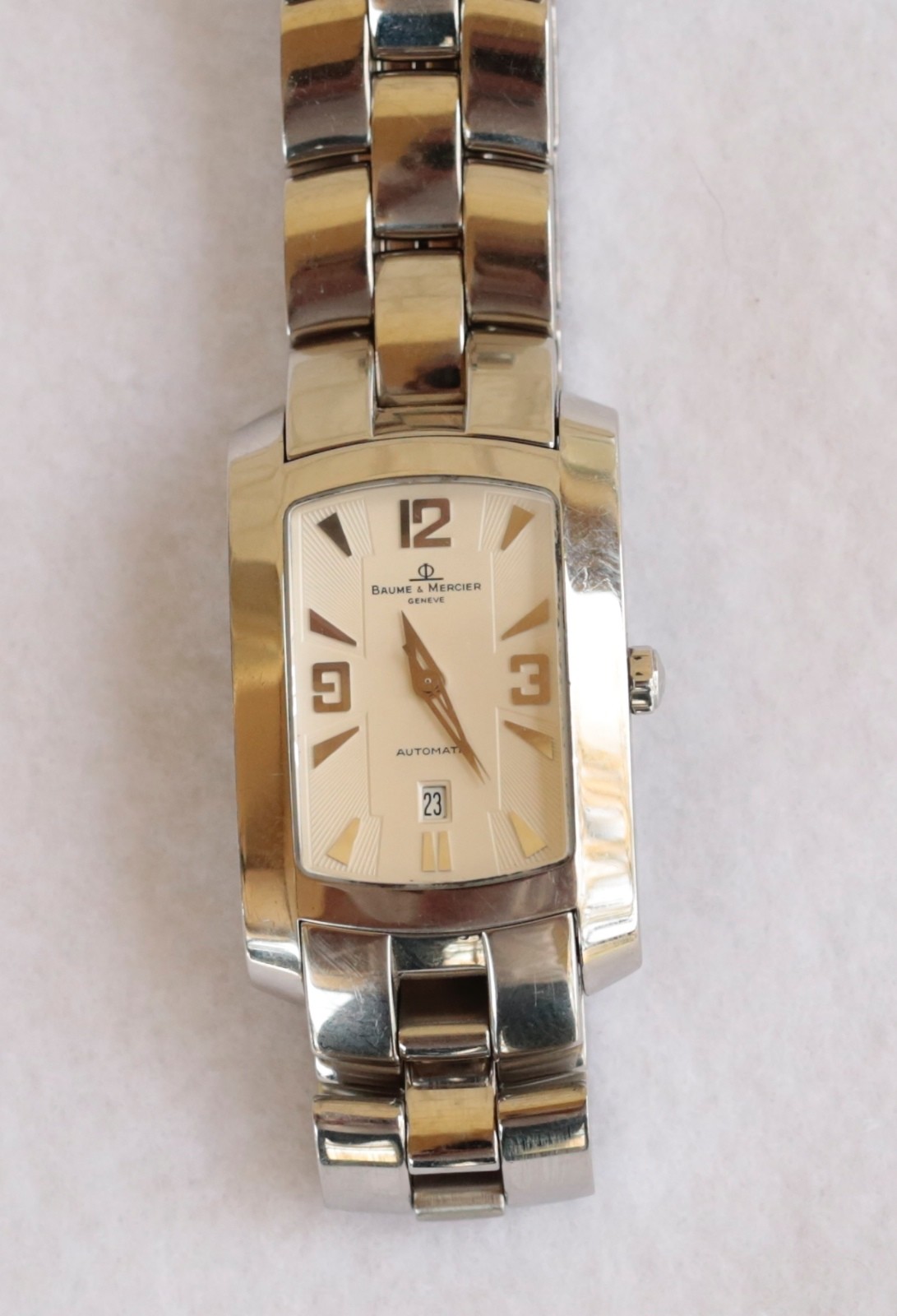Baume Mercier Hampton Automatic Ref. 65308 Stainless Watch – Used