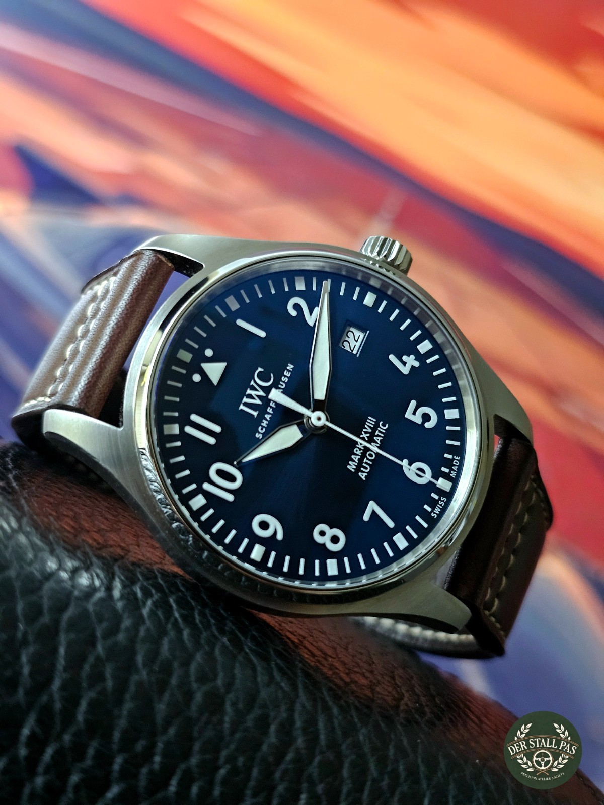 IWC Mark XVIII “Le Petit Prince” IW327010 – Blue Dial – 40mm – Great Condition