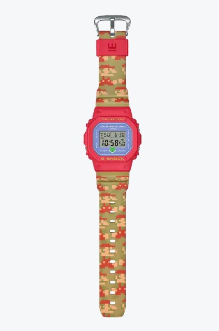 Casio G-Shock Nintendo collaboration Game Super Mario Bros Watch DW-5600SMB-4JR