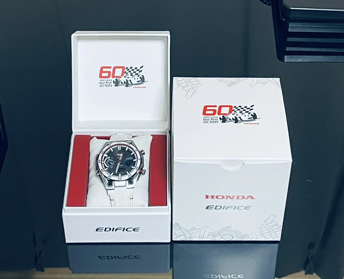 EDIFICE Watch ECB-2300HR-1AJR Quartz Unused Immediate Delivery From Japan