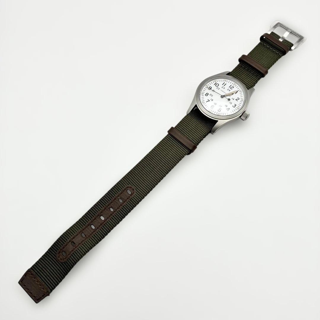 Hamilton Khaki Field Mechanical H694390 Watch Stainless Steel 38mm NATO