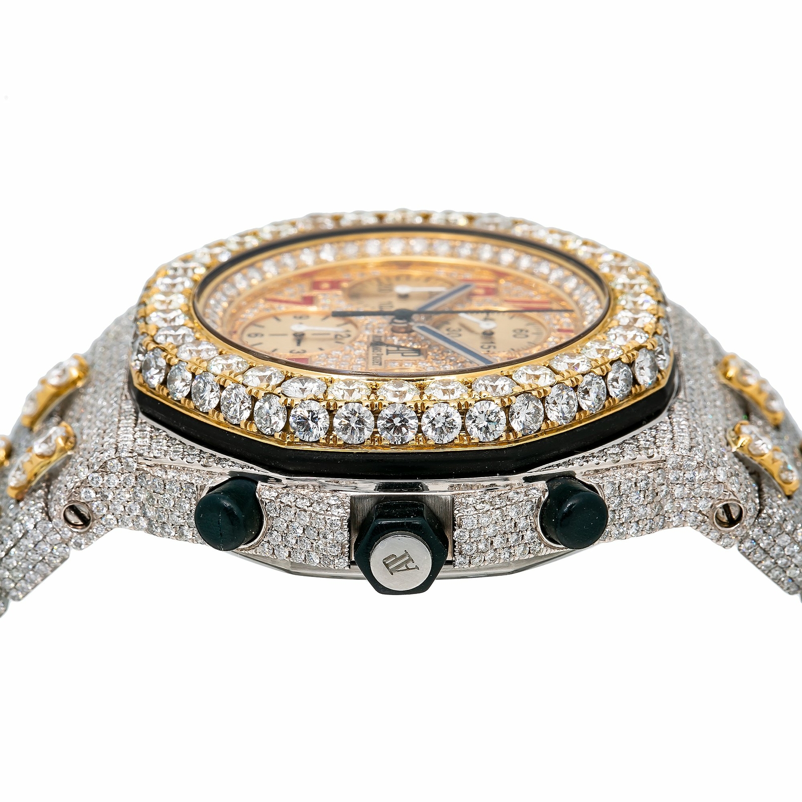 Audemars Piguet Royal Oak Offshore Chronograph 42mm Iced Out 31.75 CT – 26170ST