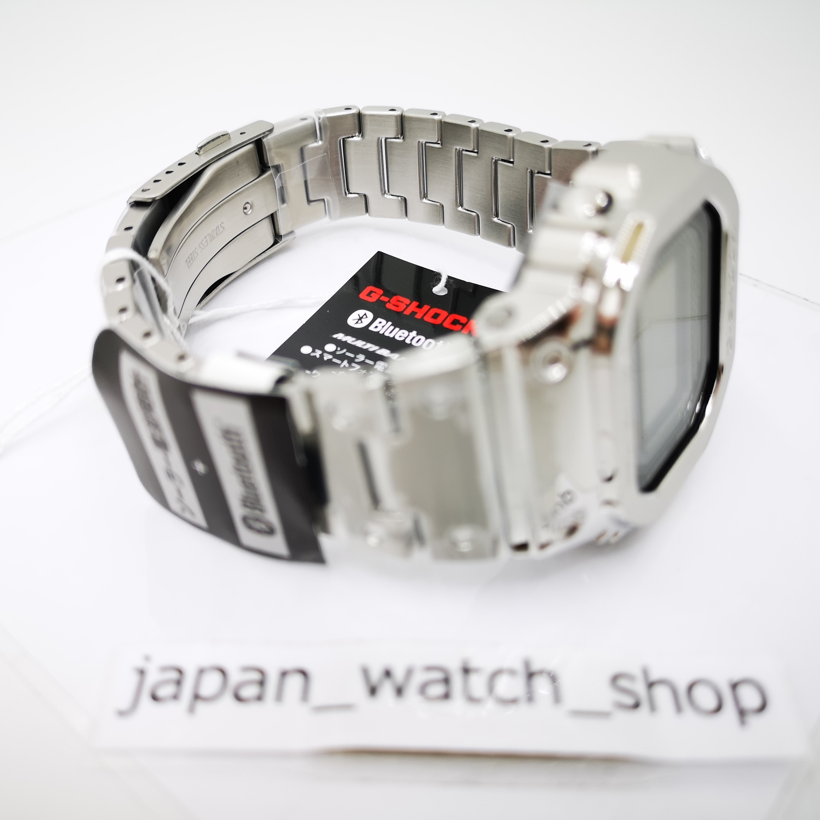 CASIO G-Shock GMW-B5000D-1JF Silver Bluetooth Full Metal Men’s Watch New in Box