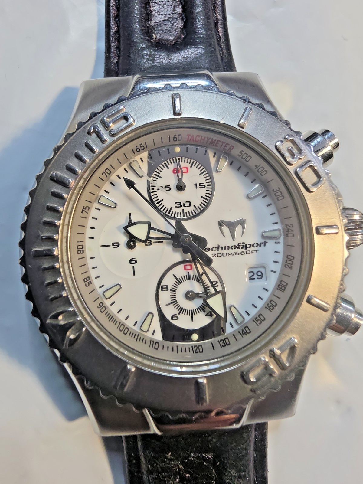 Technomarine Chrono TM-Y02 Japan Movt Men’s Cruise Sport Watch 20 ATM – NEW BATT
