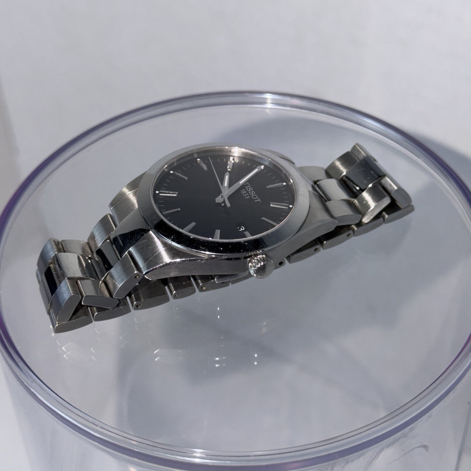TISSOT Gentleman T127.410.11.051.00 Quartz Black Dial Men’s Watch 40mm