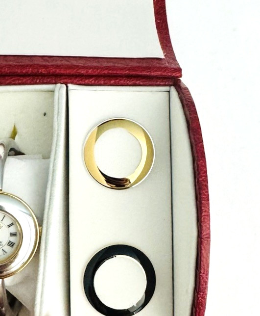 Paolo Designed by Gucci Watch Changeable 2 Extra Bezels and Bands New in Box