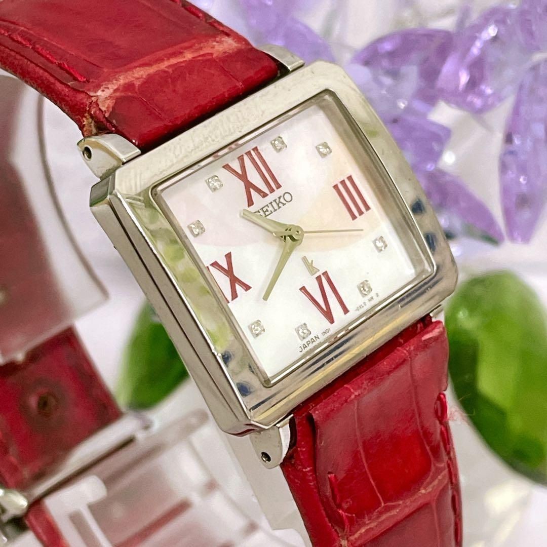 New Battery Installed SEIKO LUKIA Wristwatch 8P Diamonds