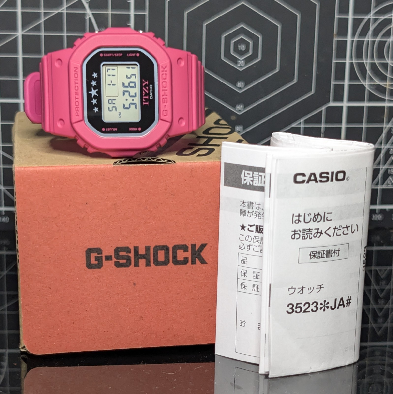 Casio G-Shock GMD-S5610 Limited Ed. Itzy Collab K-Pop Square Pink GMD-S5610IT-4A