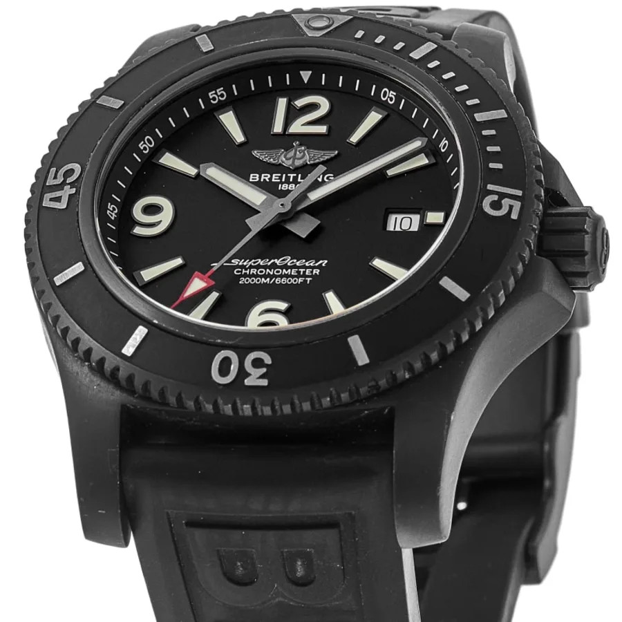 Breitling Superocean 46 Black Steel Black Men’s Watch M17368B71B1S1-PO