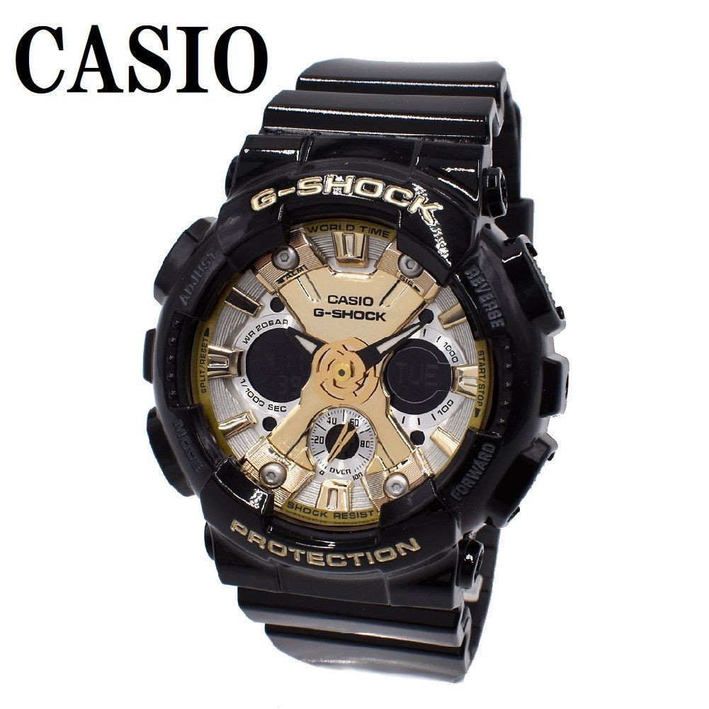 Casio GMA S120GB 1A G SHOCK analog digital analog digital watch quartz battery o