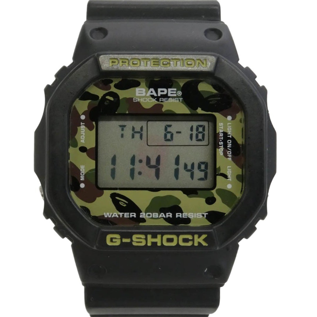 [VG] Casio G-Shock DW-5600VT A BATHING APE BAPE 1000 Limited Camo Digital