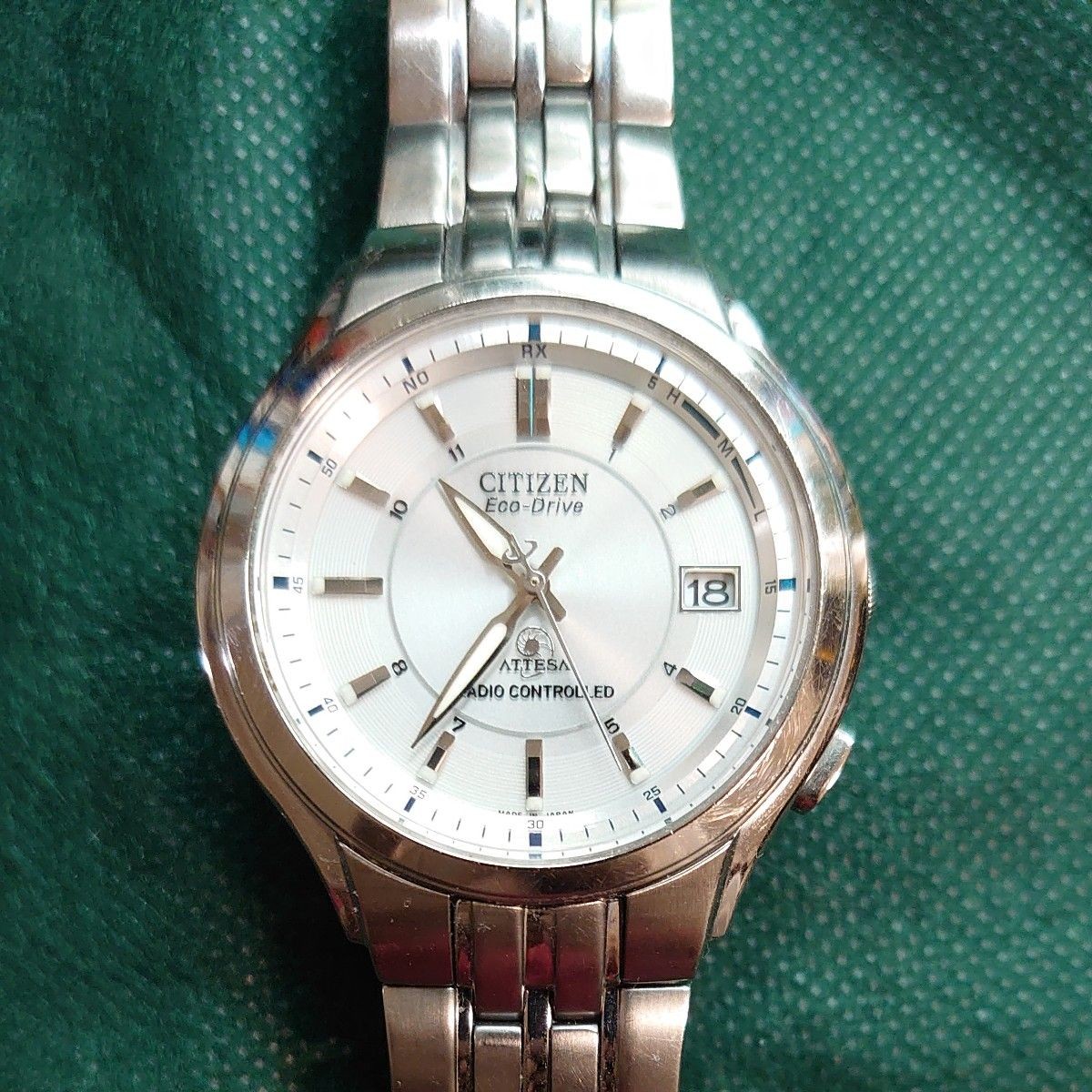 Citizen Attesa Solar-Powered Titanium Silver