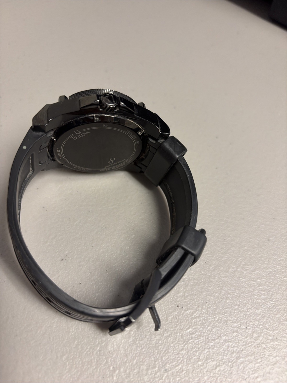 Bulova Precisionist Champlain C960944 ( 98B142 ) Rubber/Silicone Strap Working