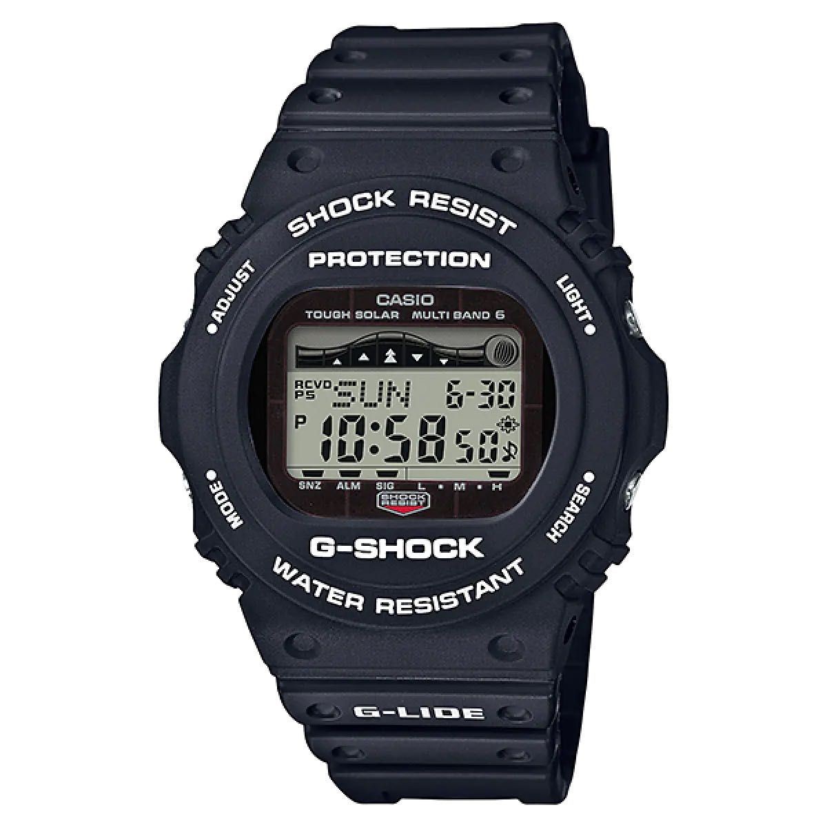 Brand New CASIO G SHOCK G LIDE GWX 5700CS 1JF Radio Solar Watch