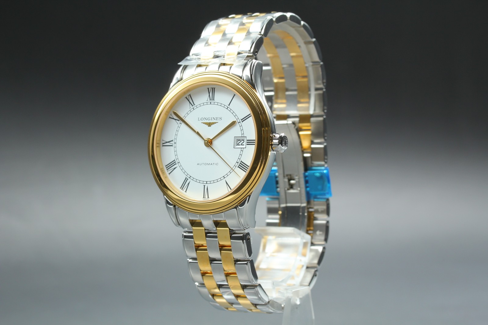 [w/Box] LONGINES Flagship L4.984.3.21.7 SS Automatic Date Swiss Made Men’s Watch
