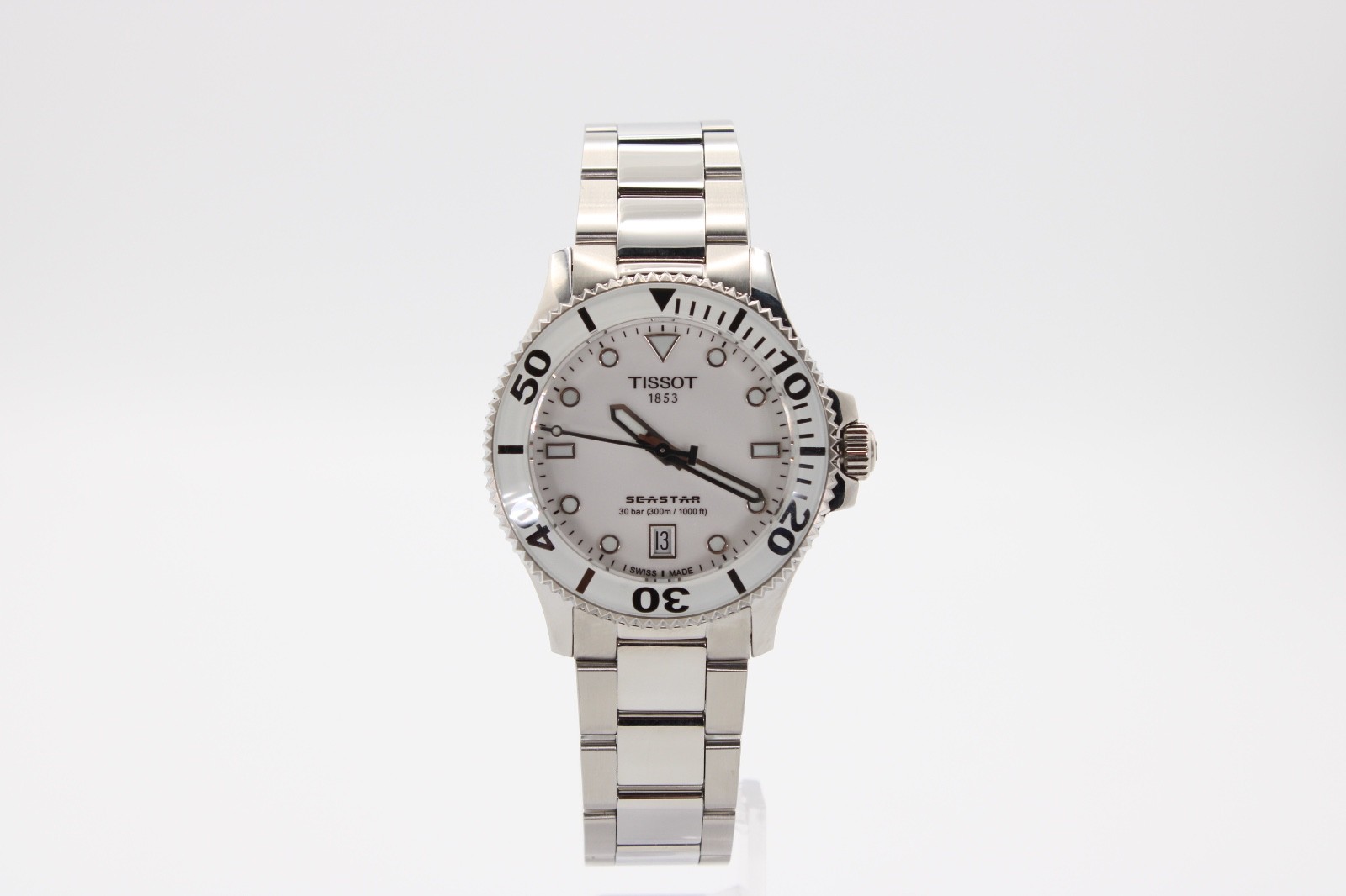 Tissot Seastar 1000 Quartz White Dial Unisex Watch T120.210.11.011.00