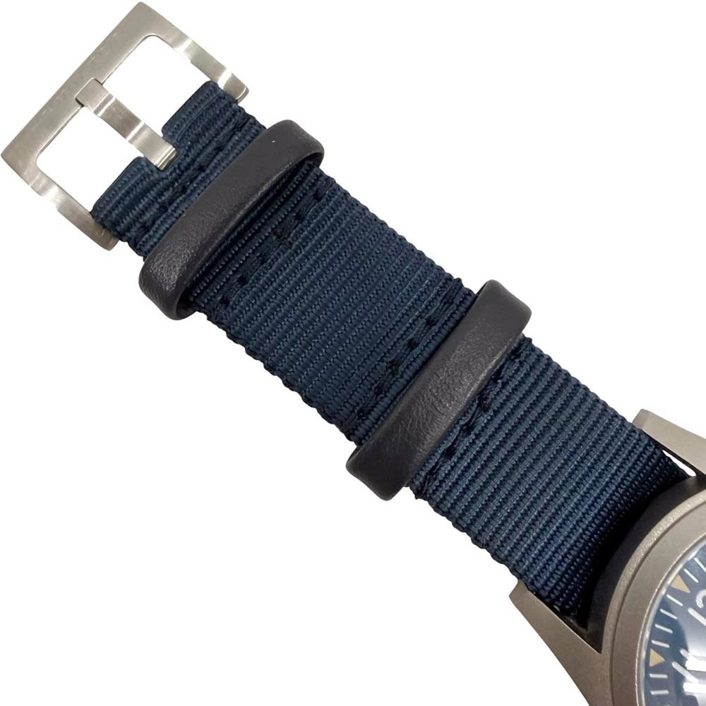 HAMILTON Khaki Field Mechanical H694390 Blue Case Size 38mm Used Watch #61523