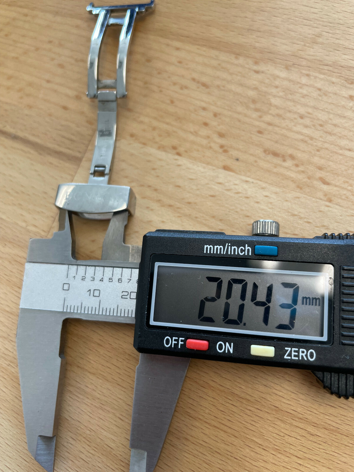 Don & Co Mens Replacement Deployment Clasp Buckle For Watch Leather Band 20MM